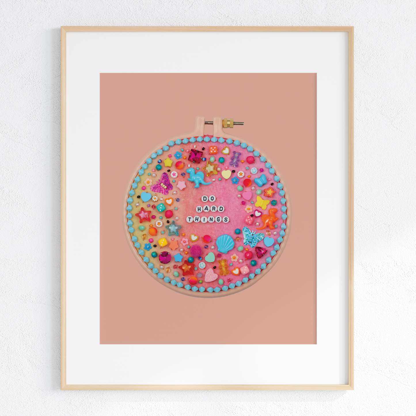 "Do hard things" print